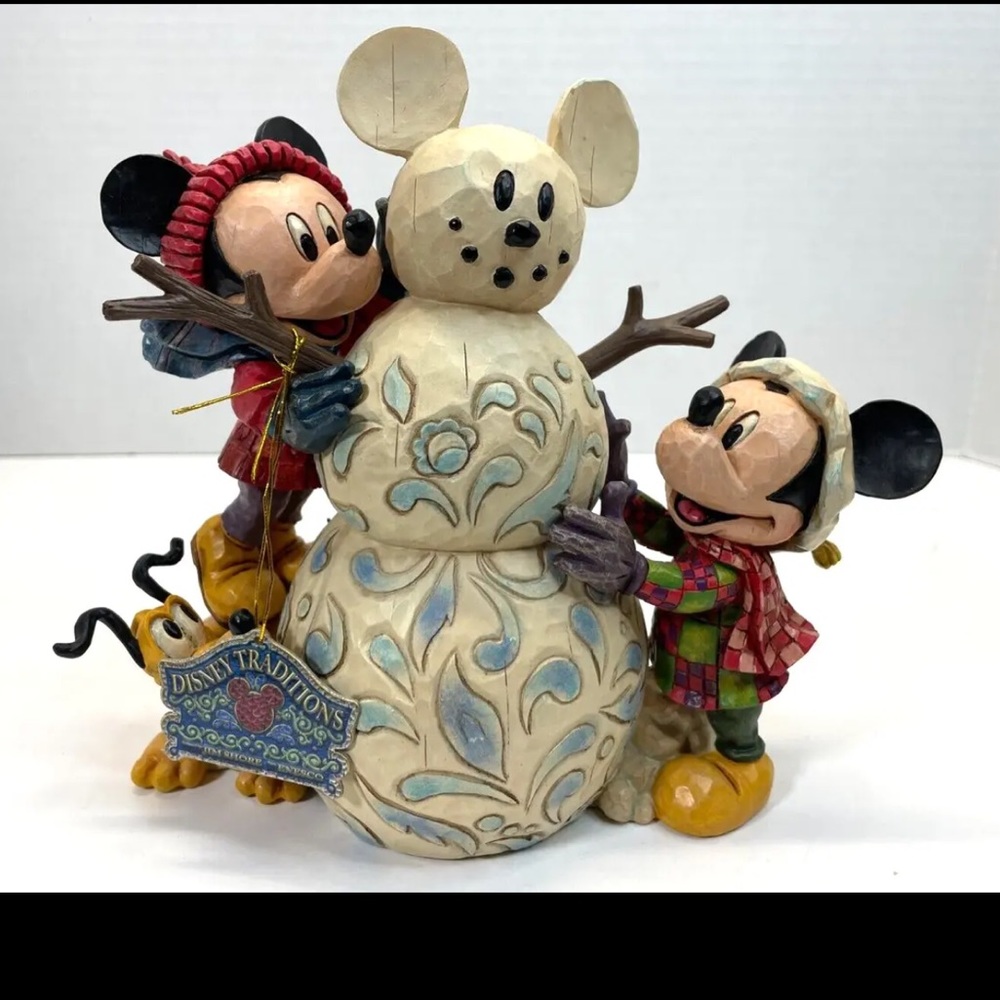 Vintage Disney Jim Shore Mickey Magic Comes in Many Shapes Disney Traditions